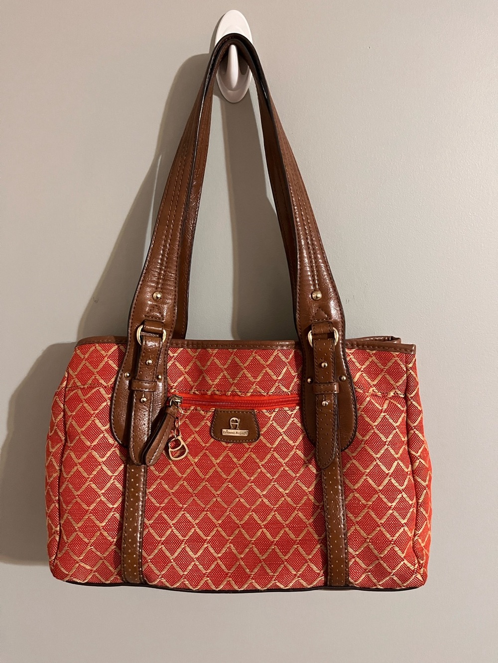 Vintage Etienne Aigner Shoulder Tote Bag